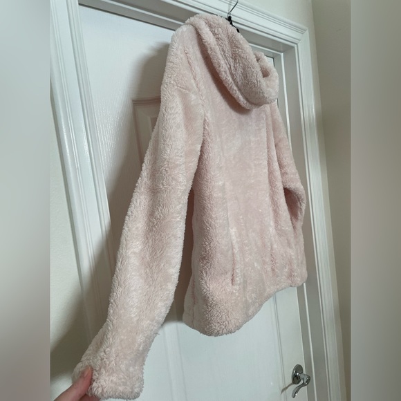 Old Navy long sleeve cowl neck soft fleece sweatshirt size XLarge- pale pink - Picture 2 of 7